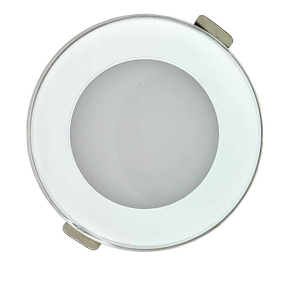 Mega LED - LED Downlight - 10W, 700 Lumens, Warm White 3000K, Aluminum Housing, 10-30V DC (TILOS) — Quality Boat Parts