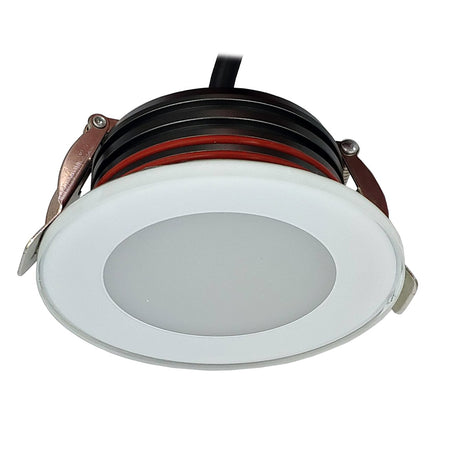 Mega LED - LED Downlight - 10W, 700 Lumens, Warm White 3000K, Aluminum Housing, 10-30V DC (TILOS) — Quality Boat Parts