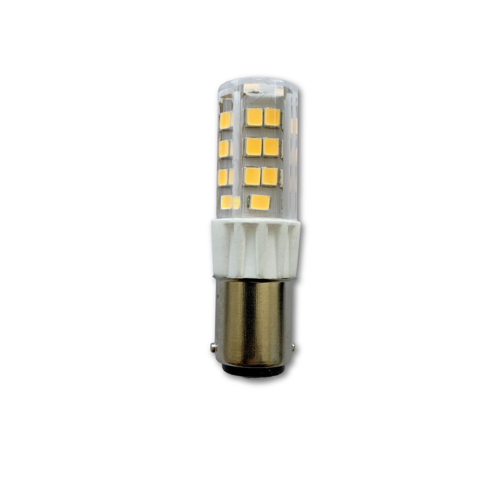 Mega LED - BAY15D Base - High Voltage 5.0 Watt, 420 Lumens, Warm White 3000K, Offset Pins (30026HP) — Quality Boat Parts