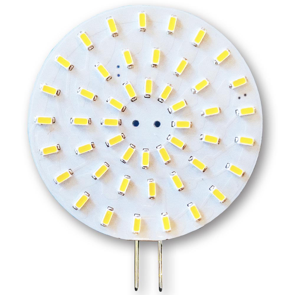 Mega LED - LED Replacement Bulb - G4 Back Pins Type, 4.8 Watt, 350 Lumens, 10-30V DC, Warm White (30006) — Quality Boat Parts