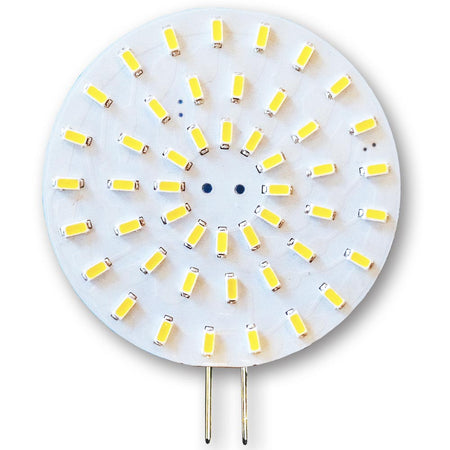 Mega LED - LED Replacement Bulb - G4 Back Pins Type, 4.8 Watt, 350 Lumens, 10-30V DC, Warm White (30006) — Quality Boat Parts