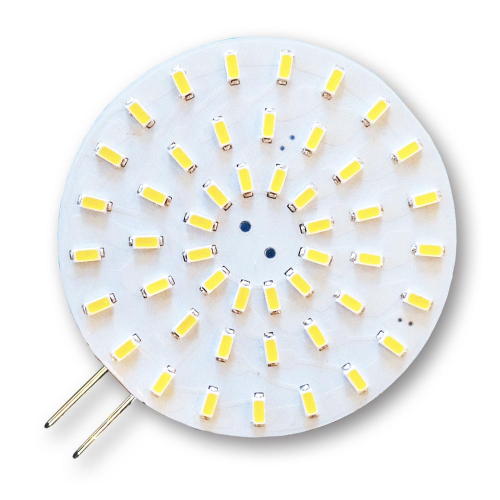 Mega LED - LED Replacement Bulb - G4 Back Pins Type, 4.8 Watt, 350 Lumens, 10-30V DC, Warm White (30006) — Quality Boat Parts