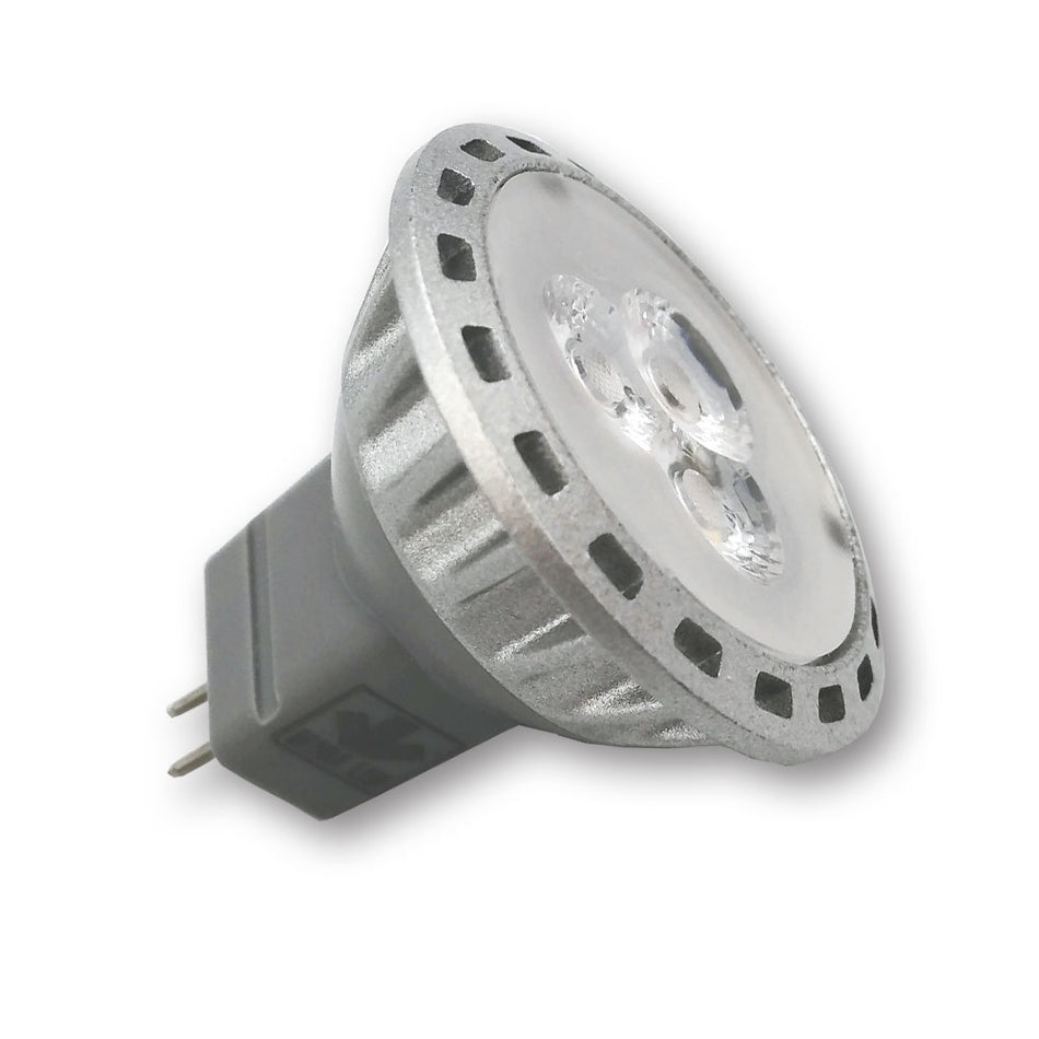Mega LED - LED Replacement Bulb - MR11 Type, 2.5 Watt, 250 Lumens, 10-30V DC, Beam Angle 30º, 3000K (30031-DC) — Quality Boat Parts