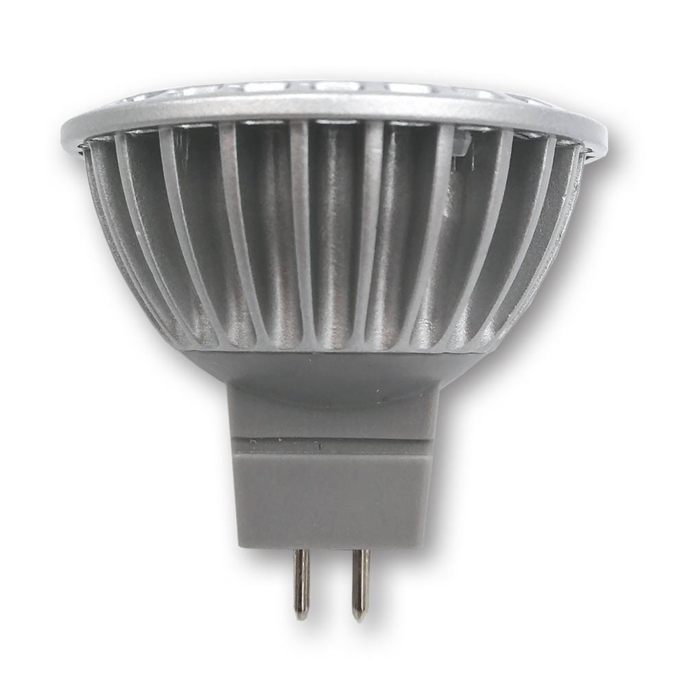 Mega LED - LED Replacement Bulb - MR16 Type, 5.5 Watt, 520 Lumens, 10-30V DC, Beam Angle 30º, Daylight 4200K (30616-DC) — Quality Boat Parts