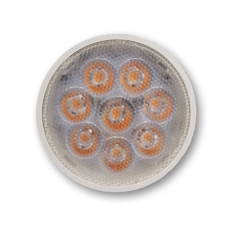 Mega LED - LED Replacement Bulb - MR16 Type, 7.0 Watt, 510 Lumens, 12V AC/DC, Beam Angle 40°, 3000K (30094D) — Quality Boat Parts