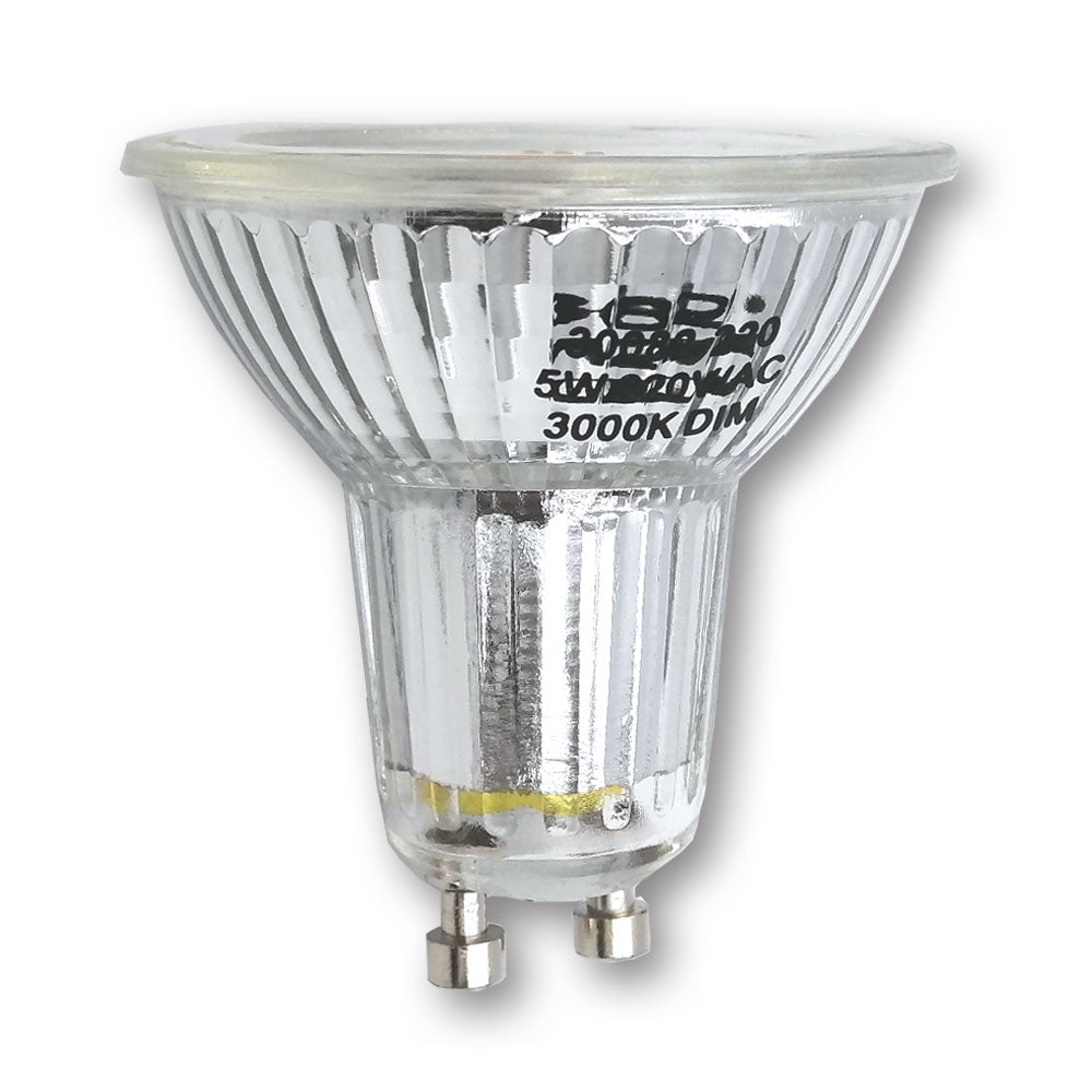 Mega LED - LED Replacement Bulb - GU10 Type, 5.0 Watt, 500 Lumens, 120V AC, Beam Angle 38º, 3000K (30082-2-120) — Quality Boat Parts