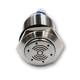 Mega LED - Electronic Buzzer With Blue LED Indicator - Waterproof, Stainless Steel — Quality Boat Parts