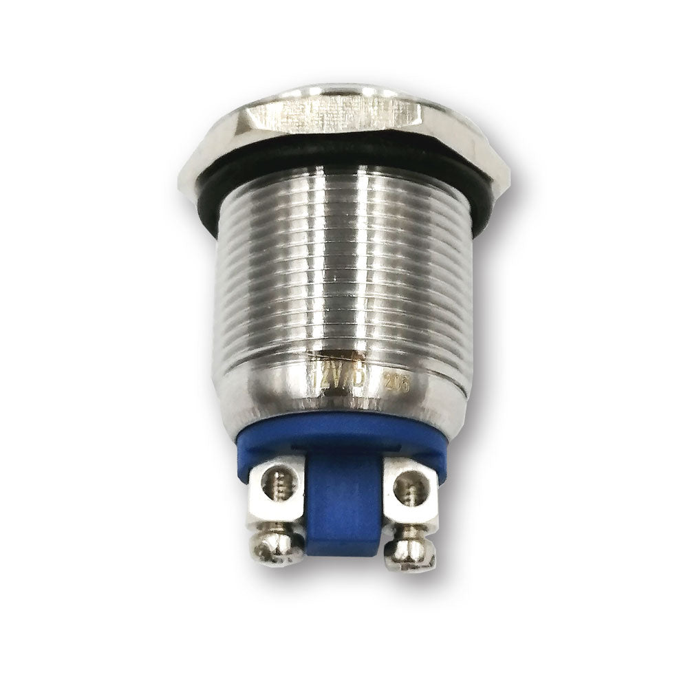 Mega LED - Electronic Buzzer With Blue LED Indicator - Waterproof, Stainless Steel — Quality Boat Parts