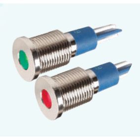 Mega LED - LED Indicator Light - Waterproof IP67, Nickel Plated Brass — Quality Boat Parts