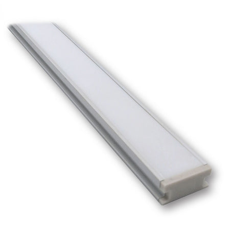 Mega LED - Recessed Aluminum Profile - Heavy Duty, Ideal For Floors/ Step Resistance, Length 2 Meter (30212HD) — Quality Boat Parts
