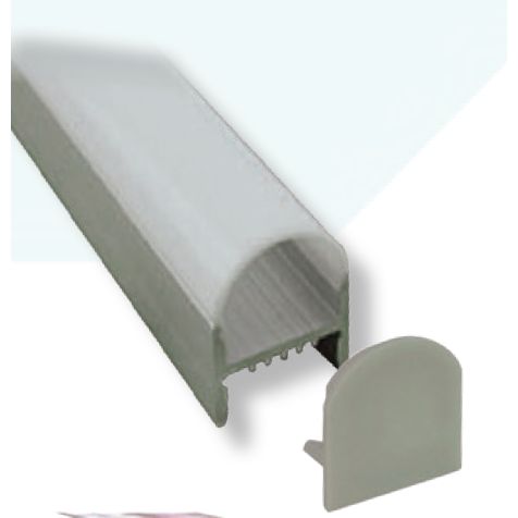 Mega LED - Aluminum Profile - Special Linear Lighting Effect, Independent Custom Made Fixture, Length 2 Meters (30215) — Quality Boat Parts