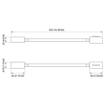 Quick Marine - Audrey Wall NS LED Reading Light (Daylight, 10/30V, Toba, Chromed) (FASP2281NVCEA00) — Quality Boat Parts
