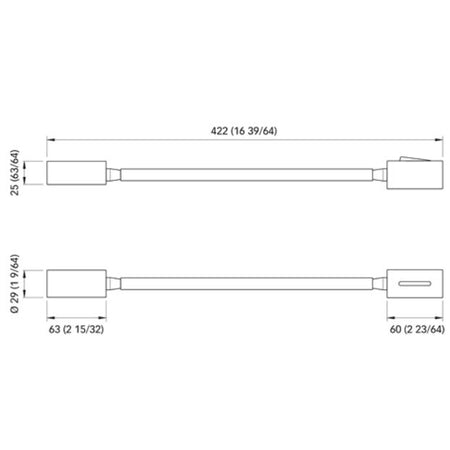 Quick Marine - Audrey Wall LED Reading Light - Daylight (4250K) 10-30V DC, W/Switch — Quality Boat Parts