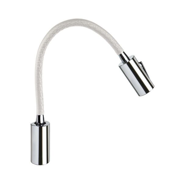 Quick Marine - Audrey Wall LED Reading Light (Daylight, 10/30V, White, Chromed) (FASP2281TVCCA00) — Quality Boat Parts