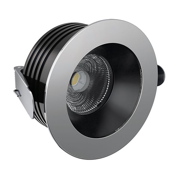 Quick Marine - Palladio R105 LED Downlight (Daylight, 13W, 10/30V, Stainless Steel 25B) (FASP5511X11BA00) — Quality Boat Parts