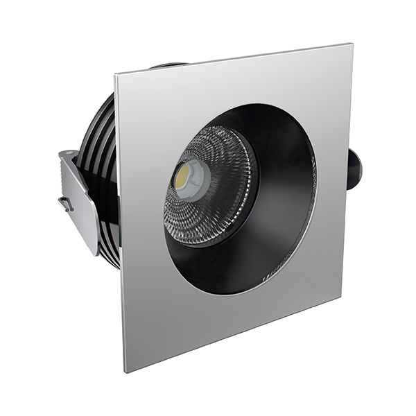 Quick Marine Palladio Q105 LED Downlight (Daylight, 13W, 10/30V, Stainless Steel 55B) (FASP5581X21BA00) — Quality Boat Parts
