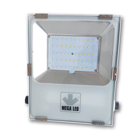 Mega LED - LED Flood Light - 50W, 6500 Lumens, Marine C5M Anti-Corrosion Coating, 85-300V AC (30284M) — Quality Boat Parts