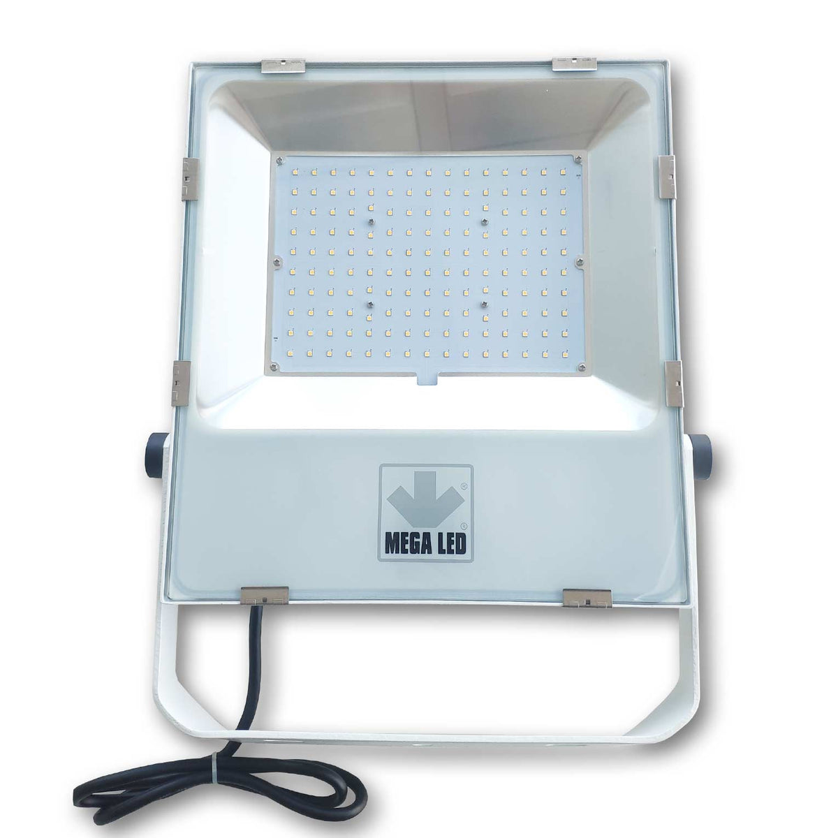 Mega LED - LED Flood Light - 150W, 130 Lumens, Marine C5M, 316 Stainless Steel Mounting Bracket, 85-300V AC (30897) — Quality Boat Parts
