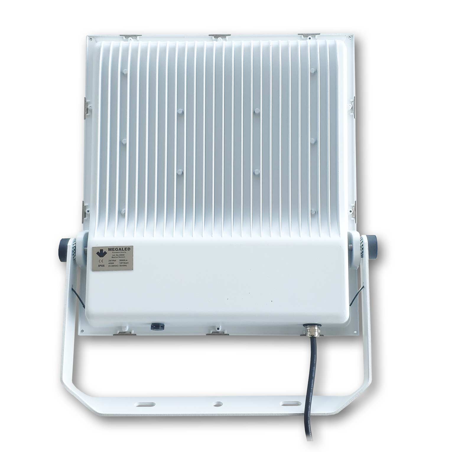 Mega LED - LED Flood Light - 200W, 26000 Lumens, Marine C5M Anti-Corrosion Coating, 85-300V AC (30898) — Quality Boat Parts