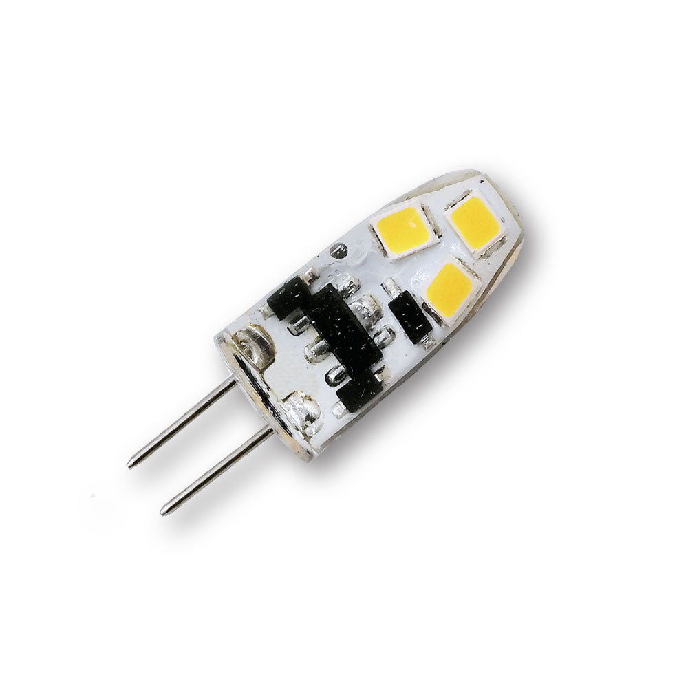 Mega LED - LED G4 Small Bullet Replacement Bulb - 0.8 Watt, 90 Lumens, 10-30V DC & 12V AC (30640) — Quality Boat Parts