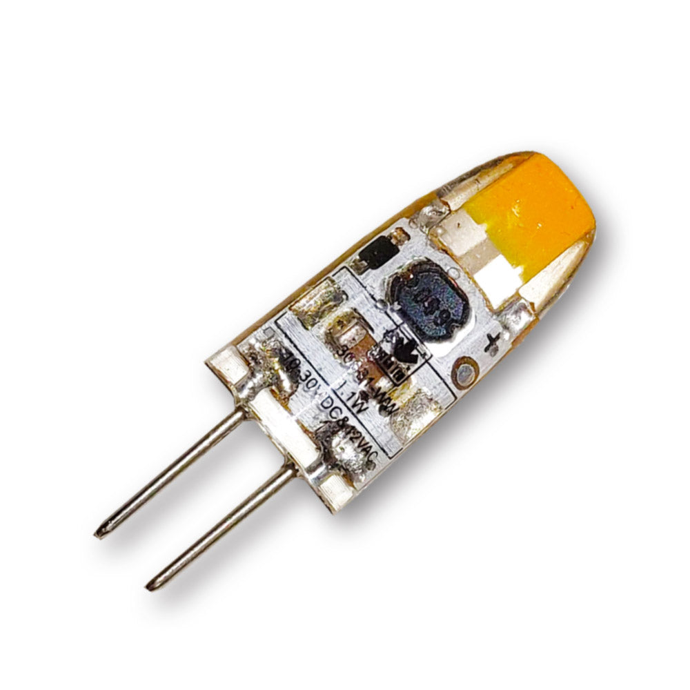 Mega LED - LED G4 Replacement Bulb 1.0 Watt, 120 Lumens, 10-30V DC & 12V AC (30631) — Quality Boat Parts