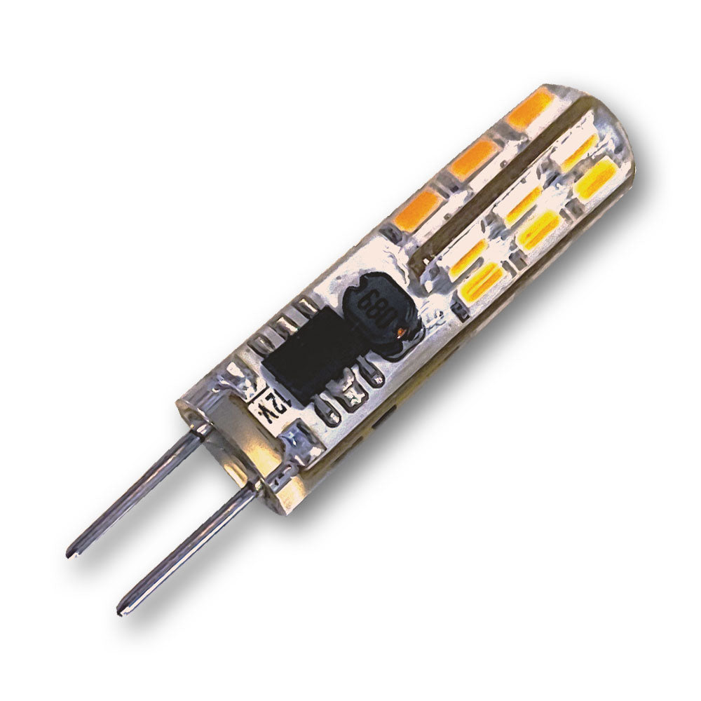 Mega LED - LED Replacement Bulb - G4 Type, 1.0 Watt, 100 Lumens, 10-30V DC & 12V AC, Cool White (34123-CW) — Quality Boat Parts