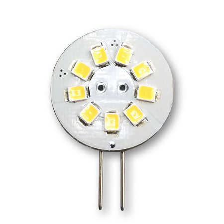 Mega LED - LED G4 Side Pin Replacement Bulb - 1.3 Watt, 140 Lumens, 10-30V DC & 12V AC (30612) — Quality Boat Parts