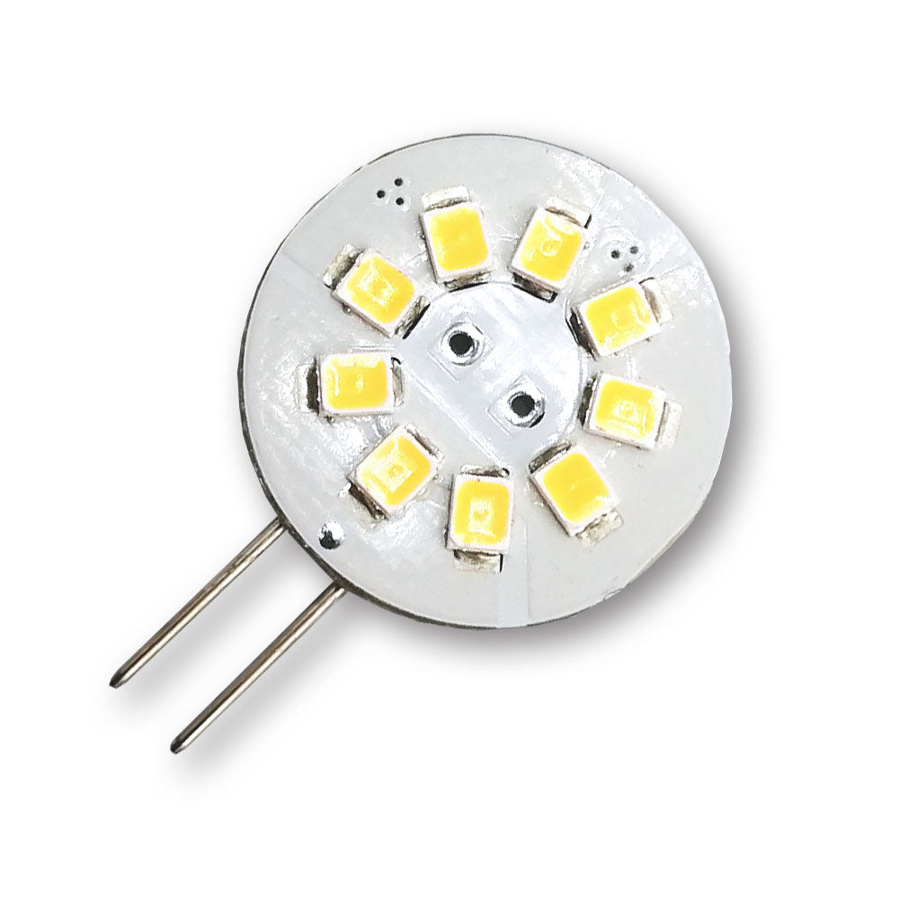 Mega LED - LED G4 Back Pin Replacement Bulb - 1.3 Watt, 140 Lumens, 10-30V DC & 12V AC (30612-RP) — Quality Boat Parts