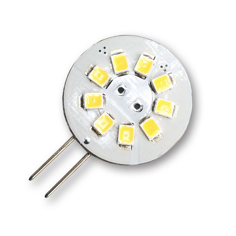 Mega LED - LED G4 Back Pin Replacement Bulb - 1.3 Watt, 140 Lumens, 10-30V DC & 12V AC (30612-RP) — Quality Boat Parts