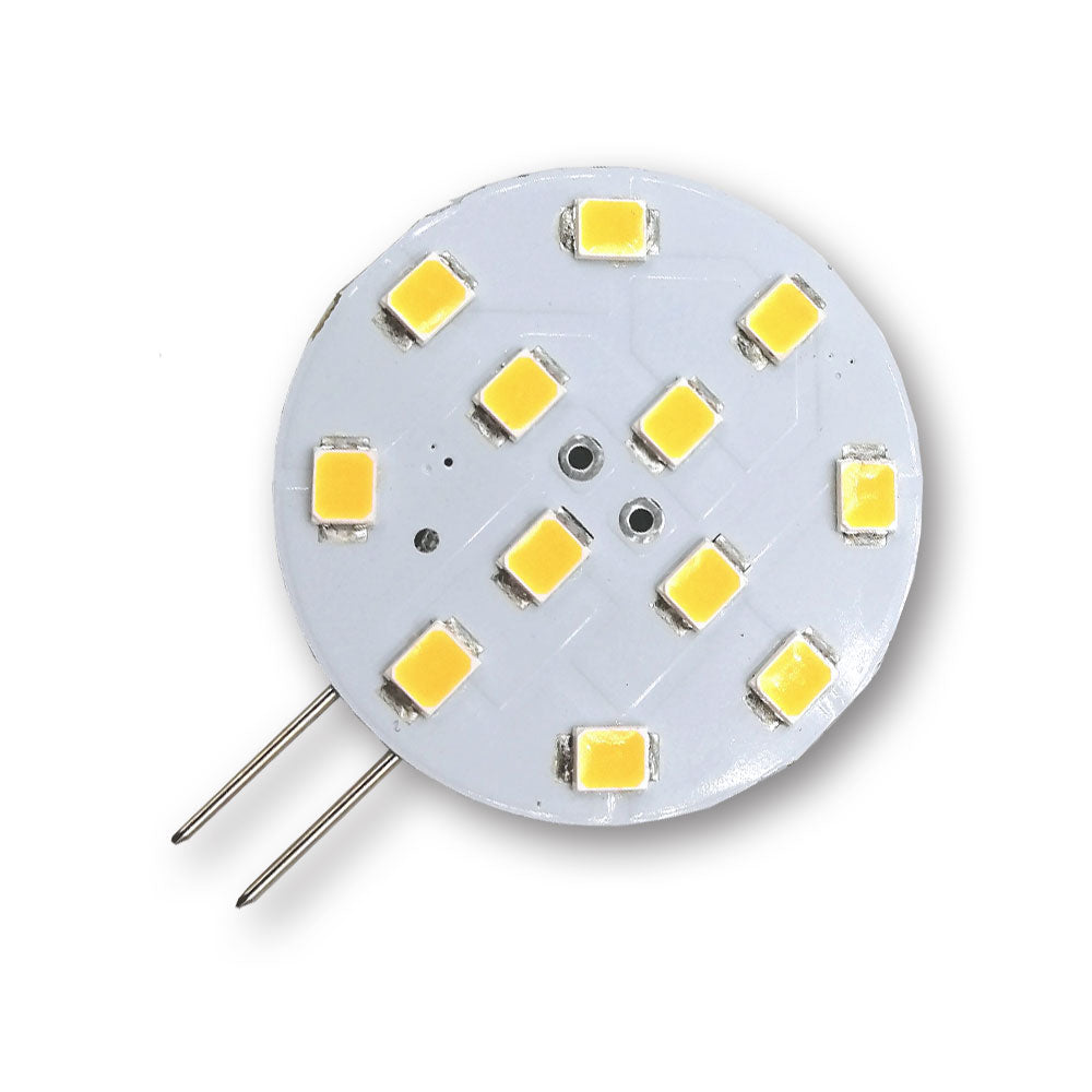 Mega LED - LED G4 Side Pin Replacement Bulb - 2.0 Watt, 190 Lumens, 10-30V DC and 12V AC, 24V AC/DC (30613H) — Quality Boat Parts