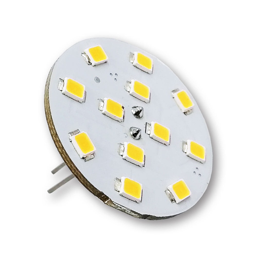Mega LED - LED G4 Back Pin Replacement Bulb - 2.0 Watt, 190 Lumens, 10-30V DC & 12V AC, 24V AC/DC (30613V) — Quality Boat Parts