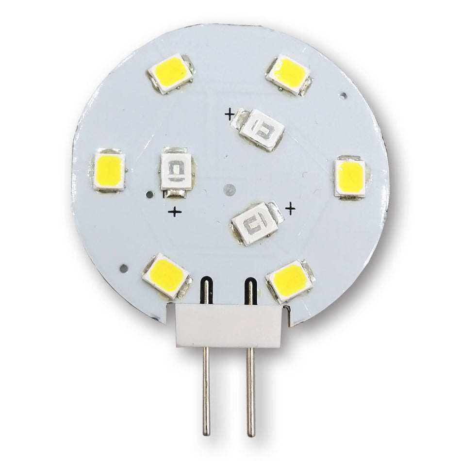 Mega LED - LED Replacement Bulb - G4 Type, 1.6 Watt, 160 Lumens, 10-30V DC, Warm White & Red (30620H) — Quality Boat Parts