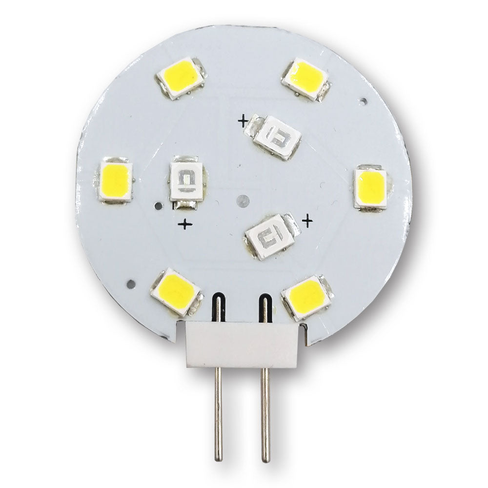 Mega LED - LED Replacement Bulb - G4 Type, 1.6 Watt, 160 Lumens, 10-30V DC, Cool White & Blue (30621H) — Quality Boat Parts