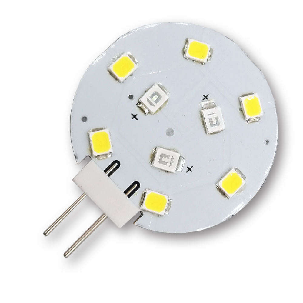 Mega LED - LED Replacement Bulb - G4 Type, 1.6 Watt, 160 Lumens, 10-30V DC, Cool White & Blue (30621H) — Quality Boat Parts