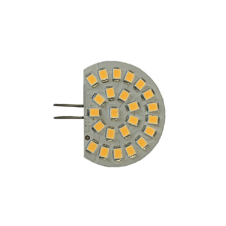 Mega LED - LED Replacement Bulb - G4 Type, 2.2 Watt, 220 Lumens, 10-30V DC & 12V AC, Warm White (30619-W) — Quality Boat Parts