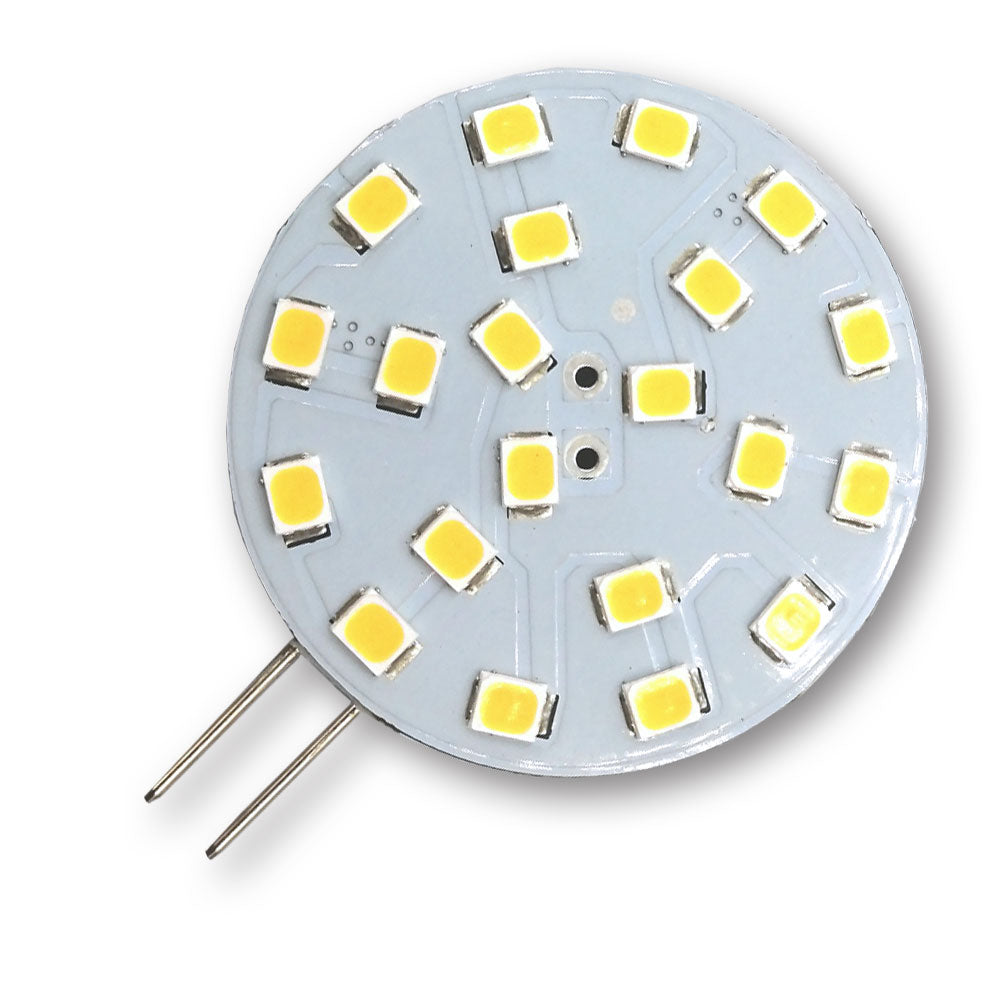 Mega LED - LED Replacement Bulb - G4 Type, 3.0 Watt, 280 Lumens, 10-30V DC & 12V AC, Cool White (30035) — Quality Boat Parts