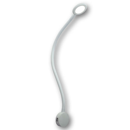 Mega LED - Volos LED Reading Light - 2.1 Watt, Dual USB Port, Flexible Goosneck — Quality Boat Parts
