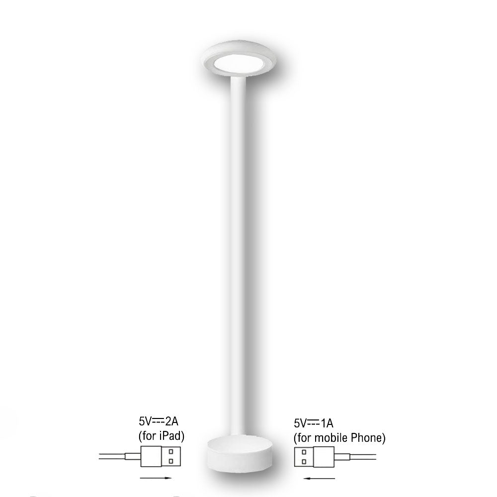 Mega LED - Volos LED Reading Light - 2.1 Watt, Dual USB Port, Flexible Goosneck — Quality Boat Parts