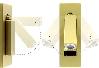 Mega LED - San Remo LED Reading Light - 3 Watt, 4000K, Natural White, Recessed with Magnetic Switch — Quality Boat Parts