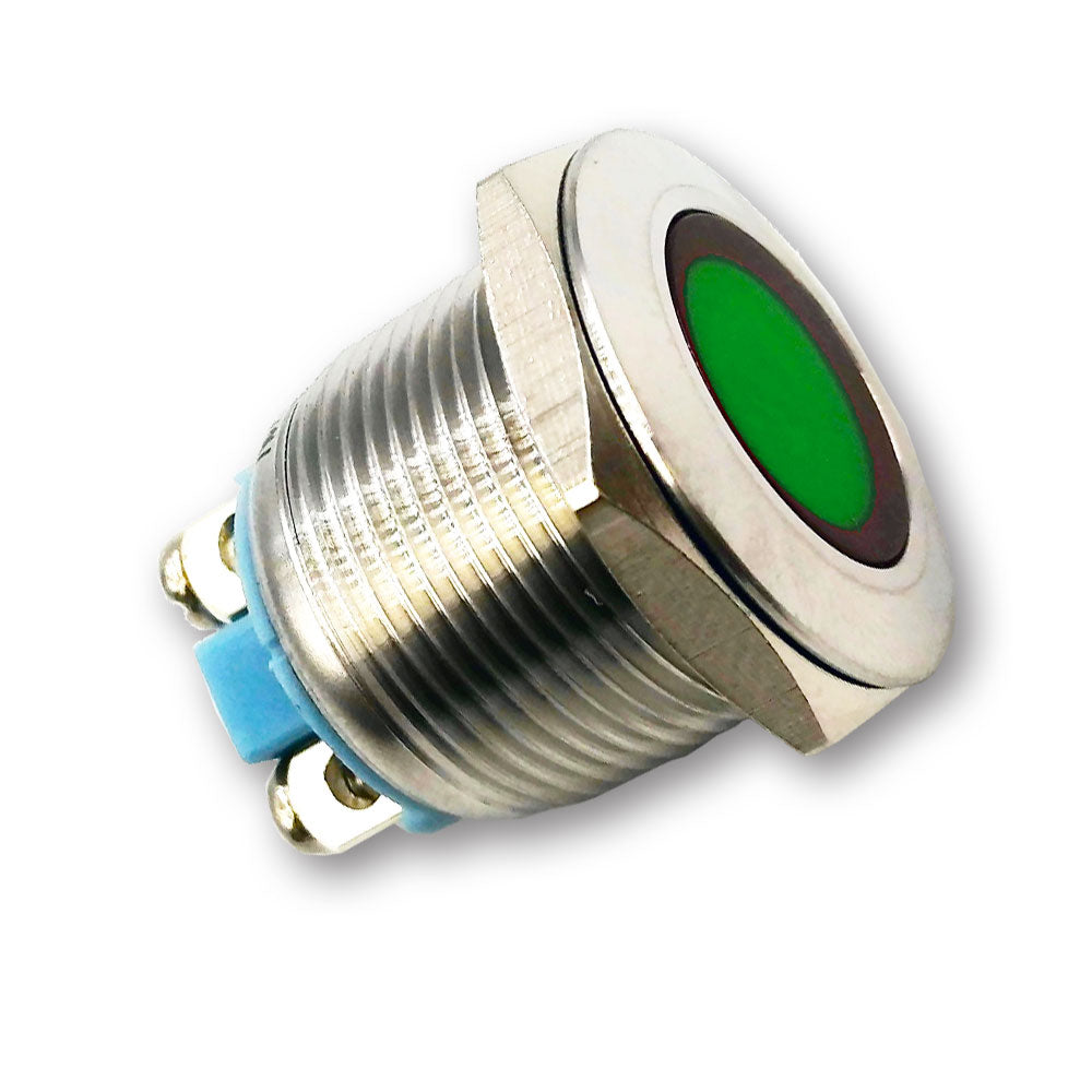 Mega LED - Indicator Light - Waterproof IP67, Stainless Steel — Quality Boat Parts