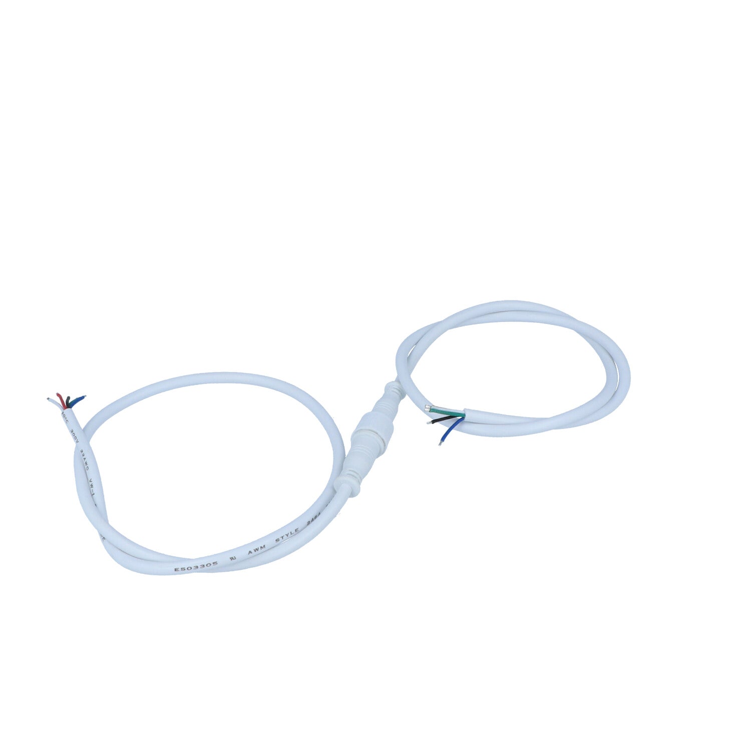 Apollo - 5 Conductor RGBW Cable - Male/Female Connectors, 20 Inches — Quality Boat Parts