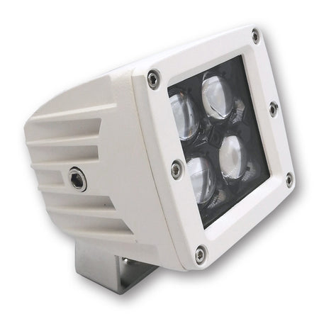 Mega LED - LED Waterproof Spread Light - 1800 Lumens, Special Optics 8º + 40º Beam Angle (30093-DC) — Quality Boat Parts