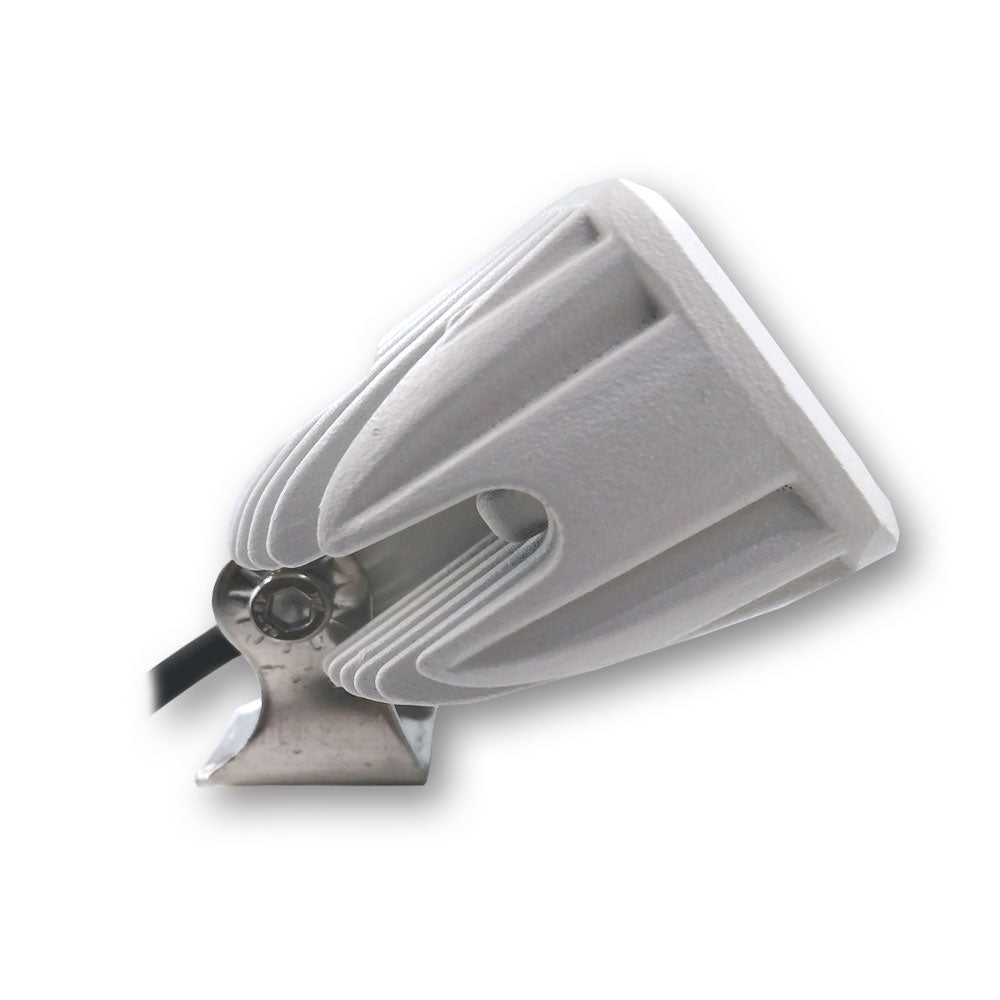 Mega LED - LED Spread Light - 18W, 1320 Lumens, 6 x 3W LED, With Inox Bracket And Screws (30062-DC) — Quality Boat Parts