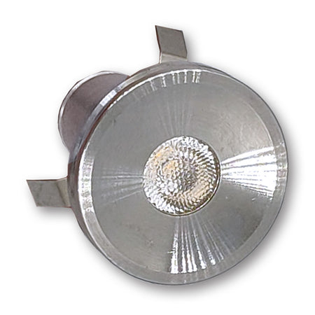 Mega LED - Mykonos LED Courtesy Light - 1 Watt, Warm White 3000K, Snap In Mounting, Aluminum Housing, 12-24V DC — Quality Boat Parts