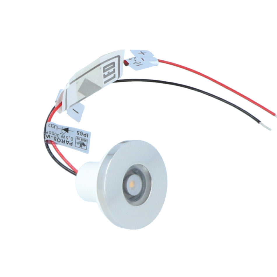 Mega LED - Paros LED Courtesy Light - 0.4 Watt, Snap In Mounting, 10-30V DC — Quality Boat Parts