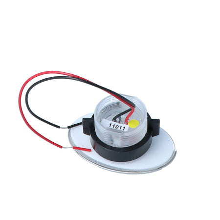 Mega LED - Agata LED Courtesy Light - 0.2W, Mirror Polished, 12-24V DC, IP67 — Quality Boat Parts