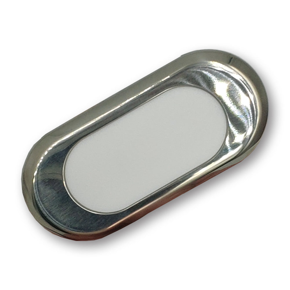 Mega LED - Alma LED Courtesy Light - 0.3 Watt, Mirror Polished Finish — Quality Boat Parts