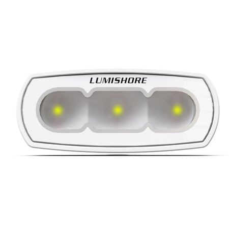 Lumishore - Flood Light 4" - 1,500 Lumens, 5,500K, 10.5-31VDC, IP68, White (LM600467) — Quality Boat Parts