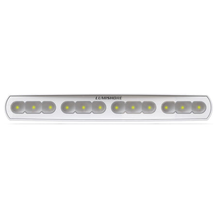 Lumishore - Flood Light 18" - 5500K, 10.5-31VDC, IP68, White — Quality Boat Parts