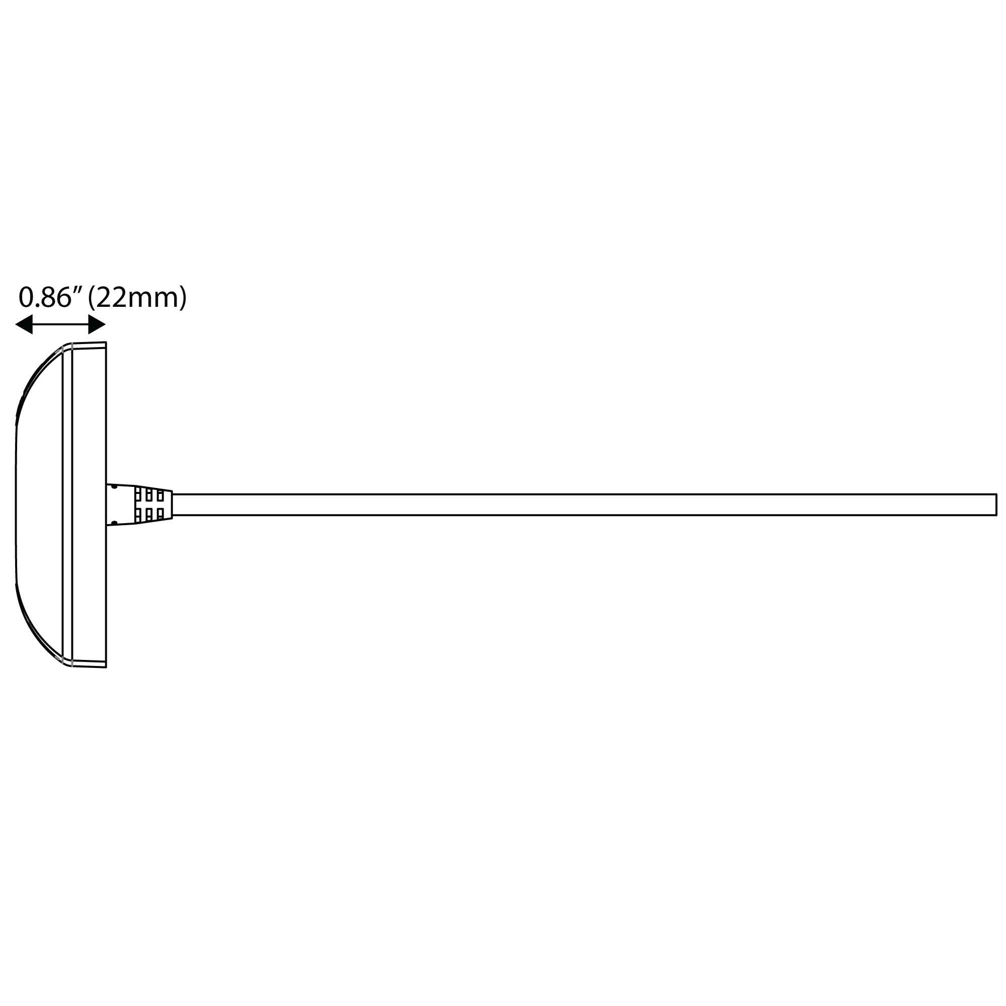 Ocean LED - Replacement Bezel - Plastic, Bezel White (PLS-000010) — Quality Boat Parts